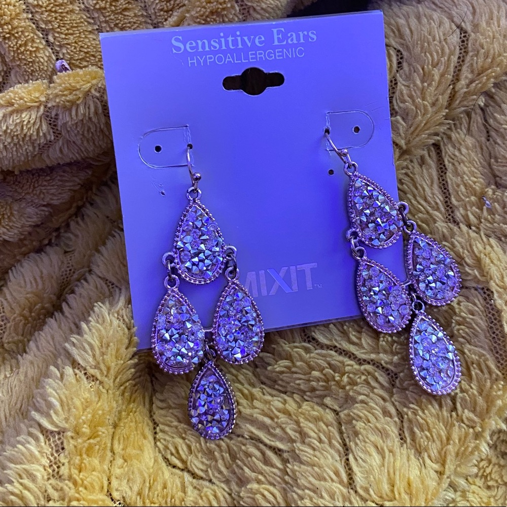 Cute Rose-gold Dangle Earrings